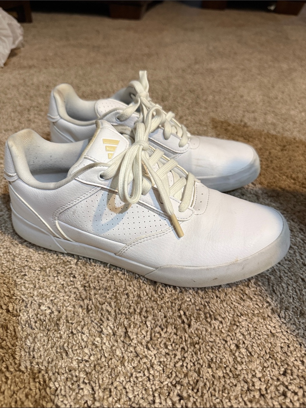 adidas Women's White Low-Top Athletic Sneakers